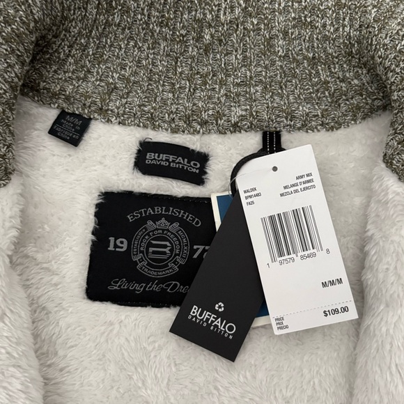 Buffalo David Bitton Men's Waldek Cardigan - Picture 3 of 6